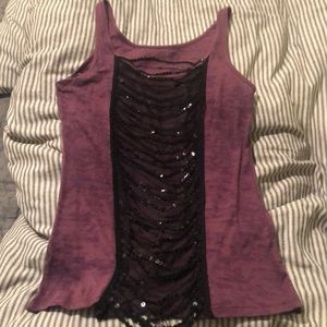 Burnout tank top size m